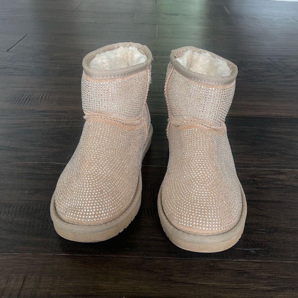 Akira Rhinestone Boots